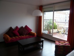 Location APPARTEMENT T1 - MARSEILLE 13006  - COURS PIERRE PUGET - MEUBLÉ, TERRASSE, CUISINE EQUIPÉE, ASCENSEUR