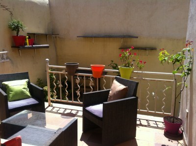 Location APPARTEMENT T1 - MARSEILLE 13007 - QUARTIER ST VICTOR   - LOFT, EXPOSITION SUD, TERRASSE