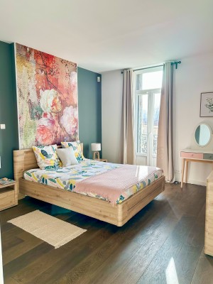Location APPARTEMENT MEUBLÉ T3 , Marseille 13007 , quartier : Endoume , meublé, cuisine équipée, climatisation ...