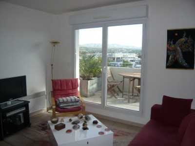 Vente Appartement T3 - 13013 - Chateau Gombert Vue dégagée,Terrasse, Box + Parking